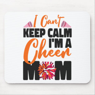 Cheer Cheerleading Mum Mother I Can't Keep Calm I' Mouse Mat