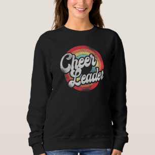 Cheer Cheerleading Retro Vintage Cheer Leader Sweatshirt