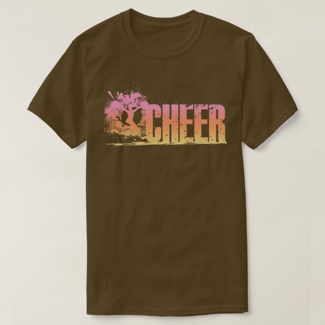 Cheer Cherleader Cherleading 2 T-Shirt (Design Front)