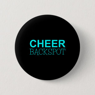 Cheer Ckspot Cheerleading  6 Cm Round Badge