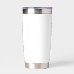 Cheer Coach Appreciation Gift, Personalised Insulated Tumbler
