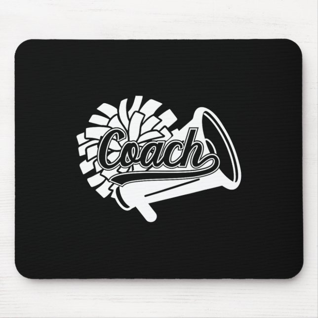 Cheer Coach Best Cheerleading Coach Appreciation  Mouse Mat (Front)