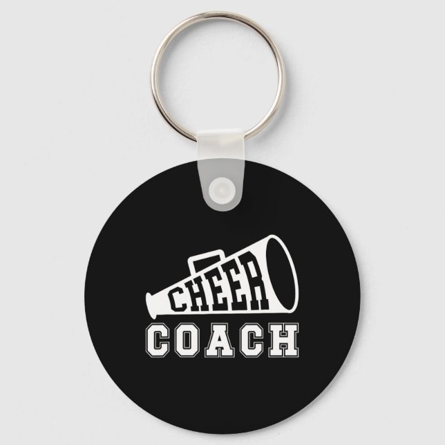 Cheer Coach Cheerleader Coach Appreciation _2  Key Ring (Front)