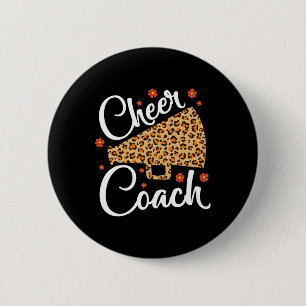 Cheer Coach Cheerleading Props Cute Cheer For Coac 6 Cm Round Badge
