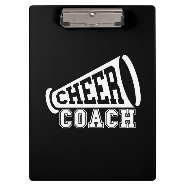 Cheer Coach Clipboard (Front)