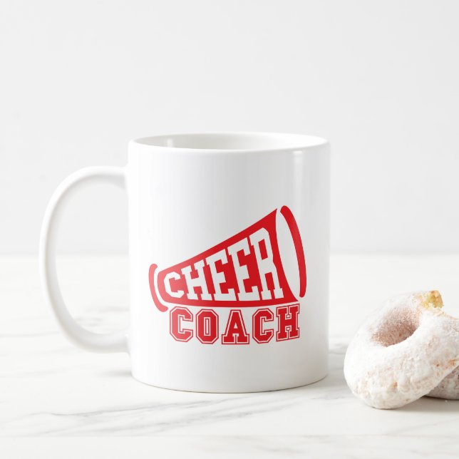 Cheer Coach Coffee Mug (With Donut)
