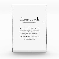 Cheer Coach Definition Thank You Gift