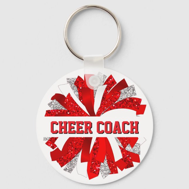 Cheer Coach  Key Ring (Front)