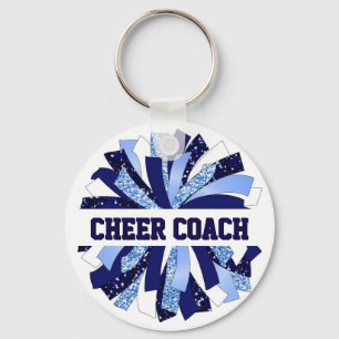 Cheer Coach Key Ring