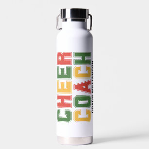CHEER COACH Personalised Cheerleading Water Bottle
