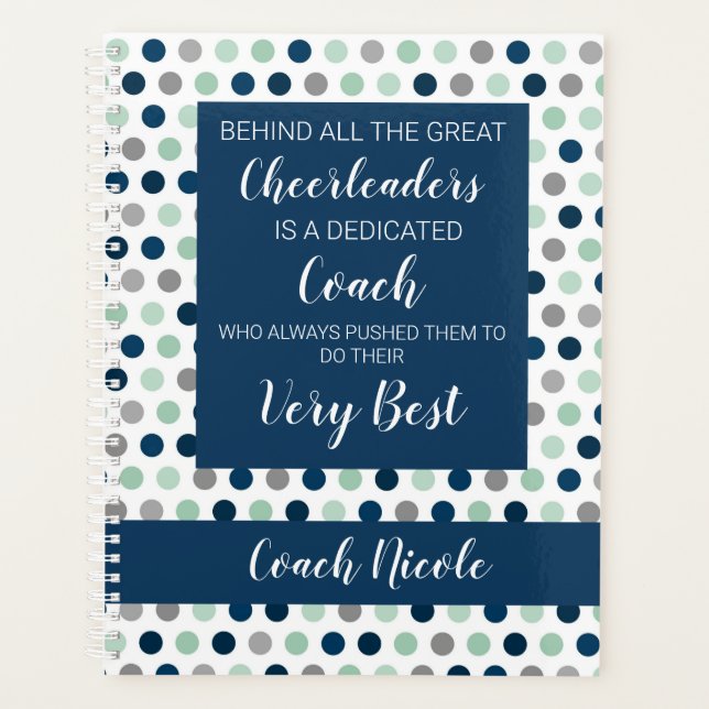 Cheer Coach Planner (Front)