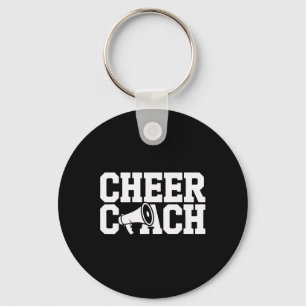 Cheer Coach Squad Leader Cheerleading Mentor Key Ring