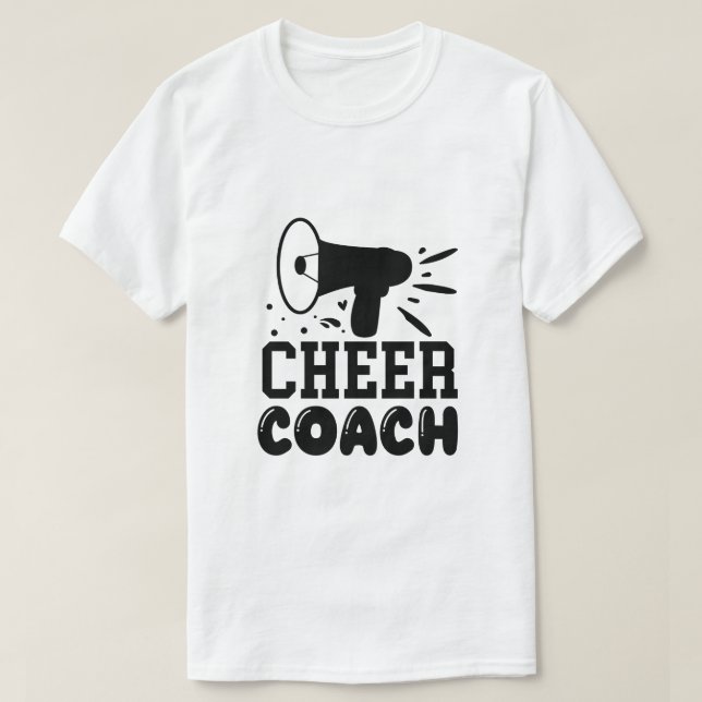 Cheer Coach T-Shirt (Design Front)