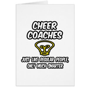 Cheer Coaches...Regular People, Only Smarter