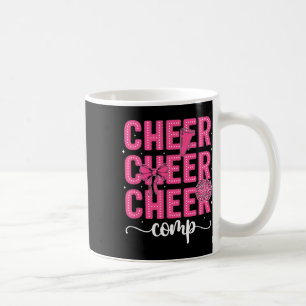 Cheer Comp Day Cheerleader Competition Day Coquett Coffee Mug