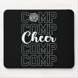 Cheer Comp Day Cheerleading Competition Day Cheerl Mouse Mat