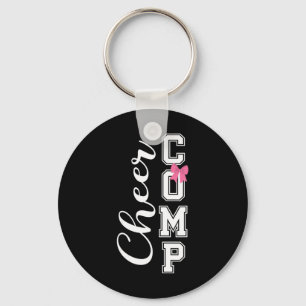 Cheer Comp Day Cheerleading Competition Day Coquet Key Ring