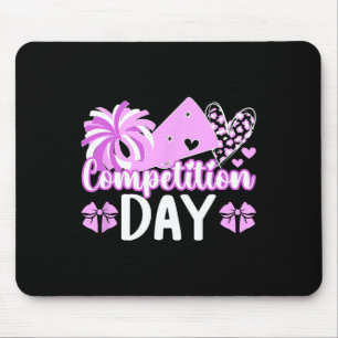Cheer Competition Day Cheerleading Comp Day Cheerl Mouse Mat