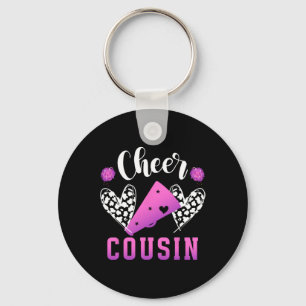 Cheer Cousin Cheerleading Cousin Of A Cheerleader Key Ring