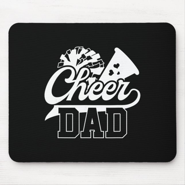 Cheer Dad Cheerleading Cheerleader Dad  Mouse Mat (Front)