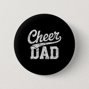 Cheer Dad Cheerleading Team Cheerleader Girl Fan F 6 Cm Round Badge