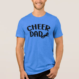 Cheer Dad, Fathers day Tri-Blend Shirt