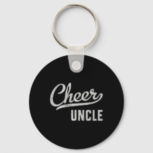 Cheer Dad Gifts Shirts Cheer Uncle Proud Cheerlead Key Ring