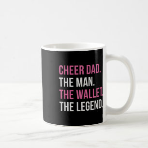 Cheer Dad Pink Cheerleading _4 Coffee Mug
