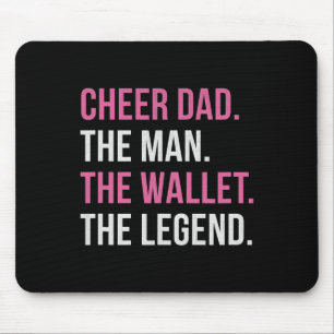 Cheer Dad Pink Cheerleading _4  Mouse Mat