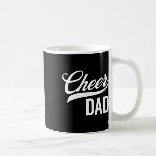 Cheer Dad Red And White Cheerleading Matching Pare Coffee Mug