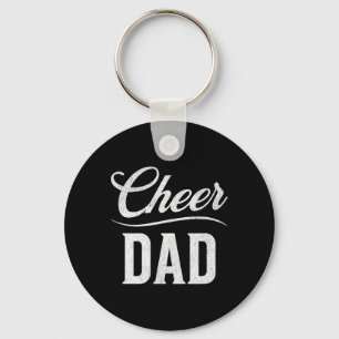 Cheer Dad Royal Blue Cheerleading _2 Key Ring