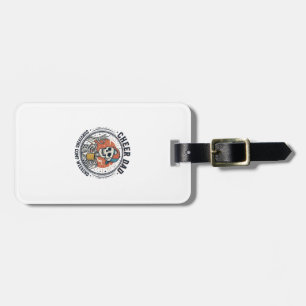 Cheer Dad Surviving Comp Weekend Skeleton Shirt_1 Luggage Tag