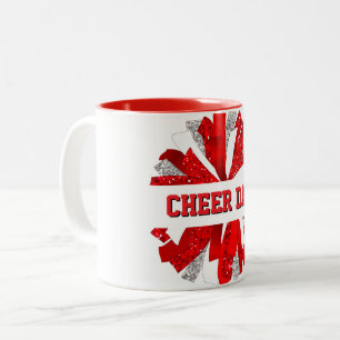 Cheer Dad Two-Tone Coffee Mug