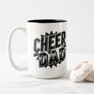 Cheer Dad  Two-Tone Coffee Mug