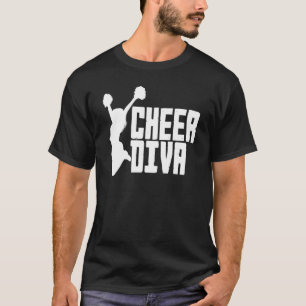 Cheer Diva Cheerleading Cheerleader T-Shirt