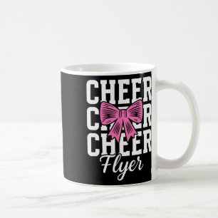 Cheer Flyer Coquette Cheerleading Flyer Coffee Mug