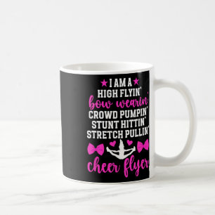Cheer Flyer Definition Cheerleader Flyer Cheerlead Coffee Mug
