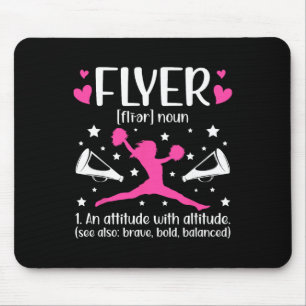 Cheer Flyer Definition Cheerleading Flyer _1  Mouse Mat