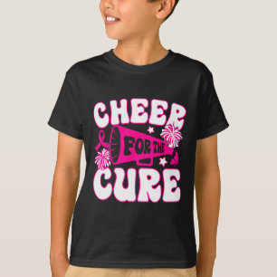 Cheer For A Cure Breast Cancer Awareness Cheerlead T-Shirt
