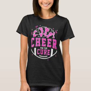 Cheer For The Breast Cancer Awareness Cheerleader  T-Shirt