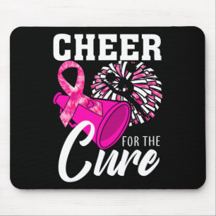 Cheer For The Cure Breast Cancer Awareness Month C Mouse Mat
