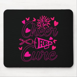 Cheer For The Cure Breast Cancer Awareness Mouse Mat