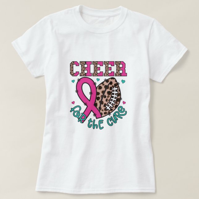 Cheer for the Cure  T-Shirt (Design Front)