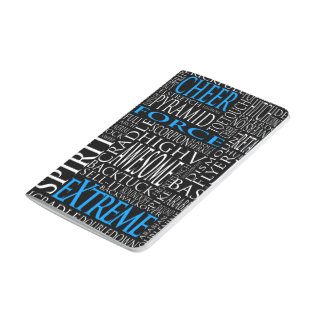 Cheer Force eXtreme Word Cloud Pocket Notebook