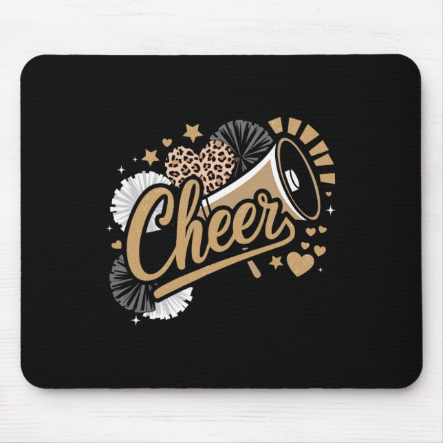 Cheer Funny Cheerleader  Mouse Mat (Front)