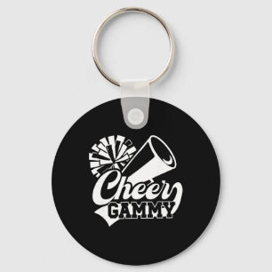 Cheer Gammy Of A Cheerleader Gammy Cheerleading Ga Key Ring