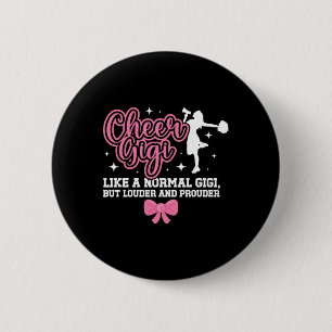 Cheer Gigi Definition Cheerleading Gigi Cheerleade 6 Cm Round Badge