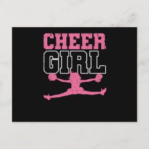 Cheer Girl Cheerleader Girls Cheering Women Postcard