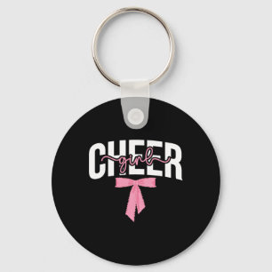 Cheer Girl Coquette Cheerleader Cheerleading Key Ring
