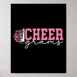 Cheer Grams Cheerleading Grams Of A Cheerleader Gr Poster